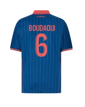 Billige Fotballdrakt OGC Nice Hicham Boudaoui #6 Replika Tredjedrakt 2025-26 Kortermet Billige Fotballdrakt OGC Nice Hicham Boudaoui #6 Replika Tredjedrakt 2025-26 Kortermet